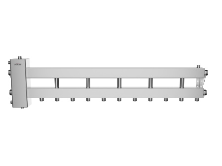 BMSS-150-6D (нерж., до 150 кВт, подкл. котла G 1½″, 5 контуров G 1″, боковой контур)G 1½″